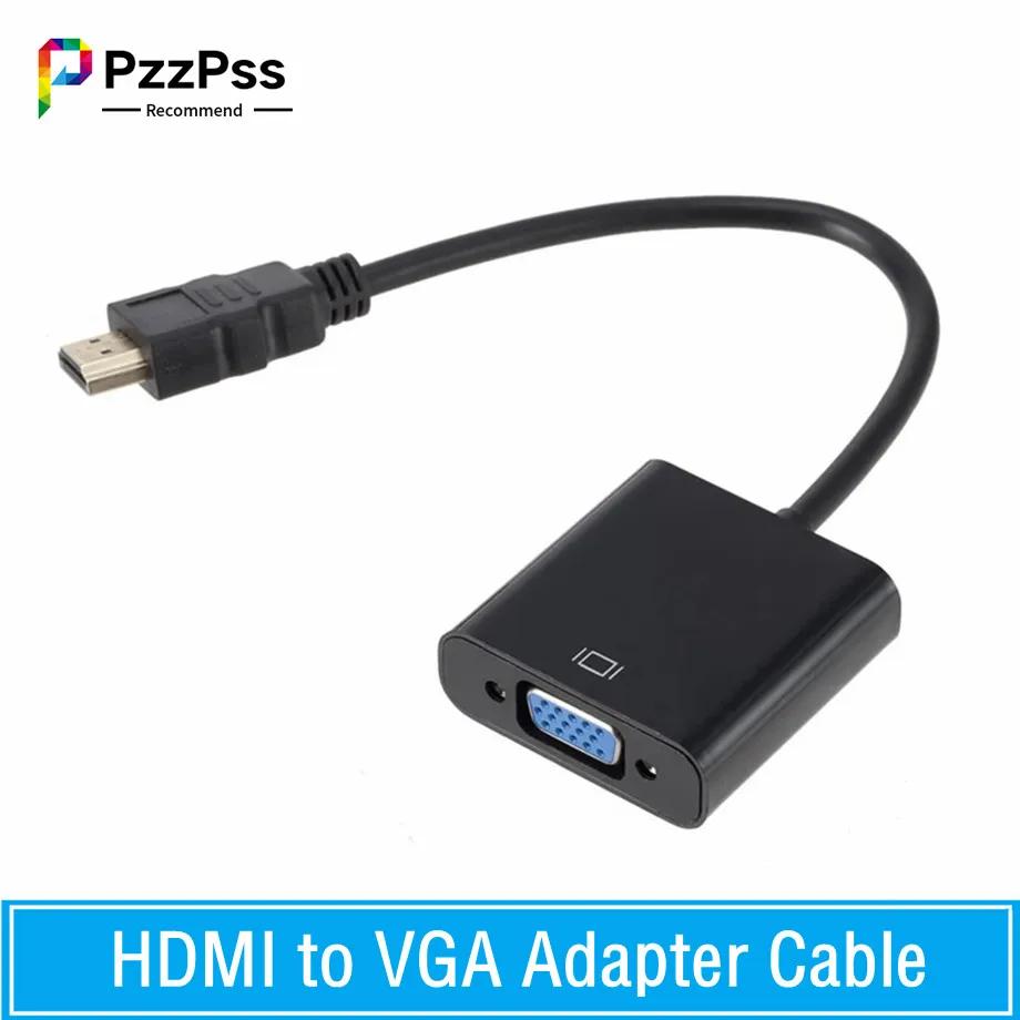 PzzPss  Ƴα HDMI ȣȯ VGA ̺ , PC ƮϿ, 1080P